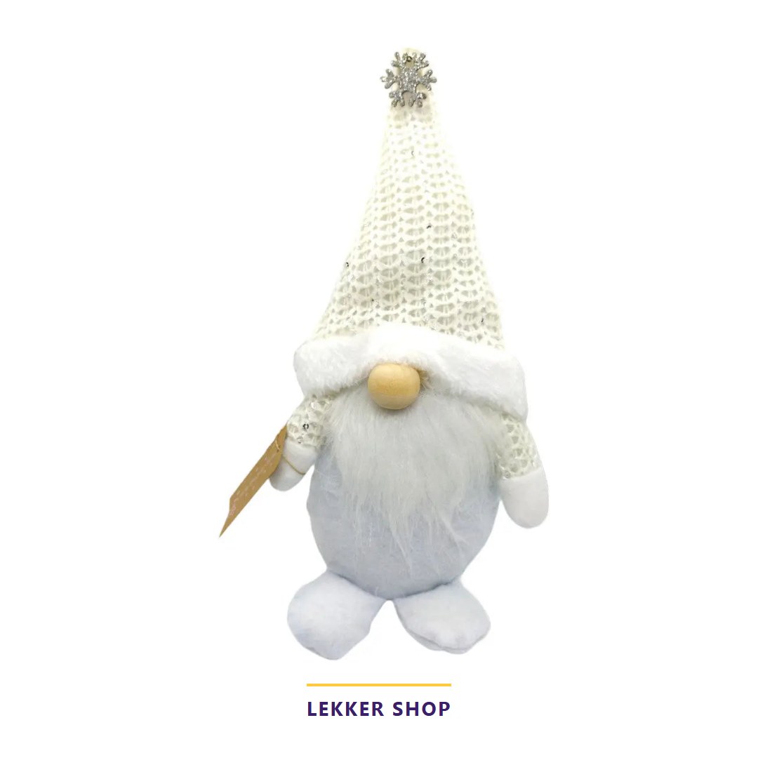 Plush Gnome Holiday Tree Ornament